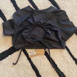 NWT! SKIMS Recycled Swim Ruched T-shirt